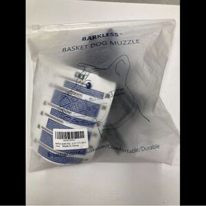 Barkless dog muzzle size 4